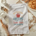 Funny Cooking Tea Towel Awesome Cook Kitchen Decor Smoke Alarm Cheers On Kitchen Towel Humorous Chef Gift Cooking Lover Hostess Gift Graphic Tee – Soft Feel · Great Gift For Fans