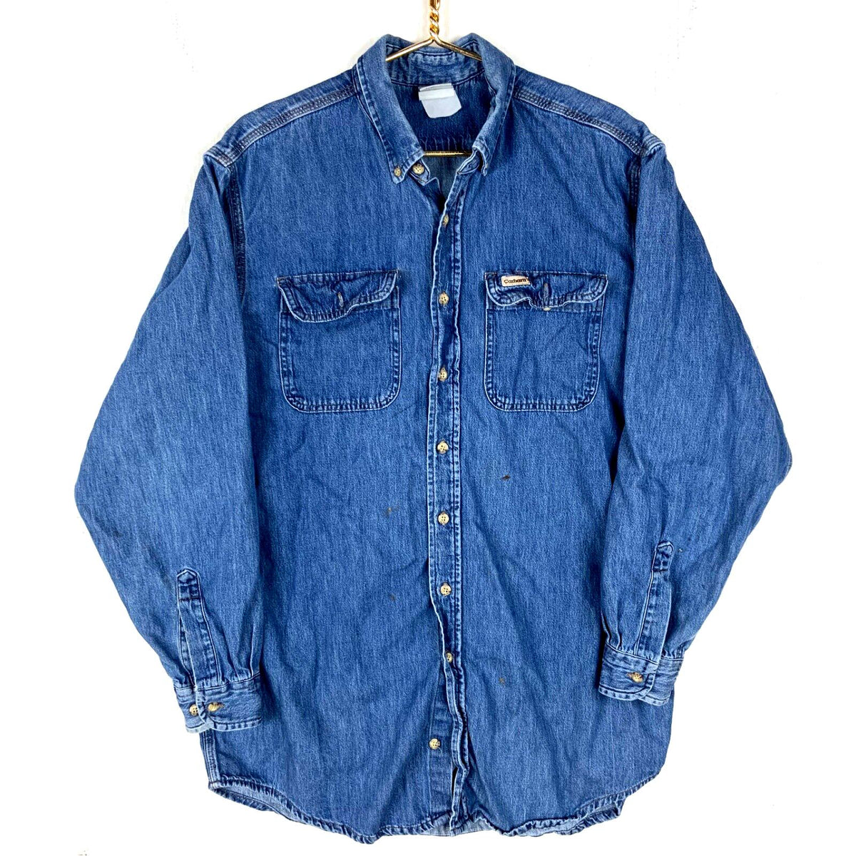 Vintage Carhartt Denim Long Sleeve Shirt 2XL Blue Button Up Graphic Tee – Premium Graphic · Trending Graphic Apparel