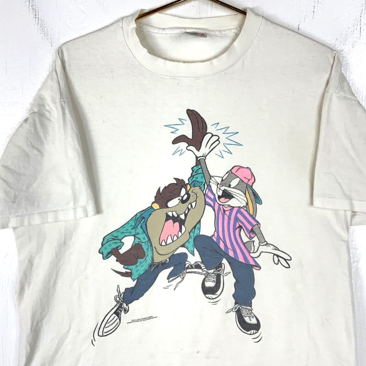 Vintage Taz Bugs Bunny TShirt XL Single Stitch 1993 Cartoon Looney Tunes 90s Graphic Tee – Fan Favorite · High-Quality Print