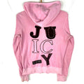 Vintage Juicy Couture Terry Cloth Women39s Sweatshirt Hoodie XL Pink Full Zip Y2k Hoodie – Easygoing Wear · Top Pick For Any Outfit
