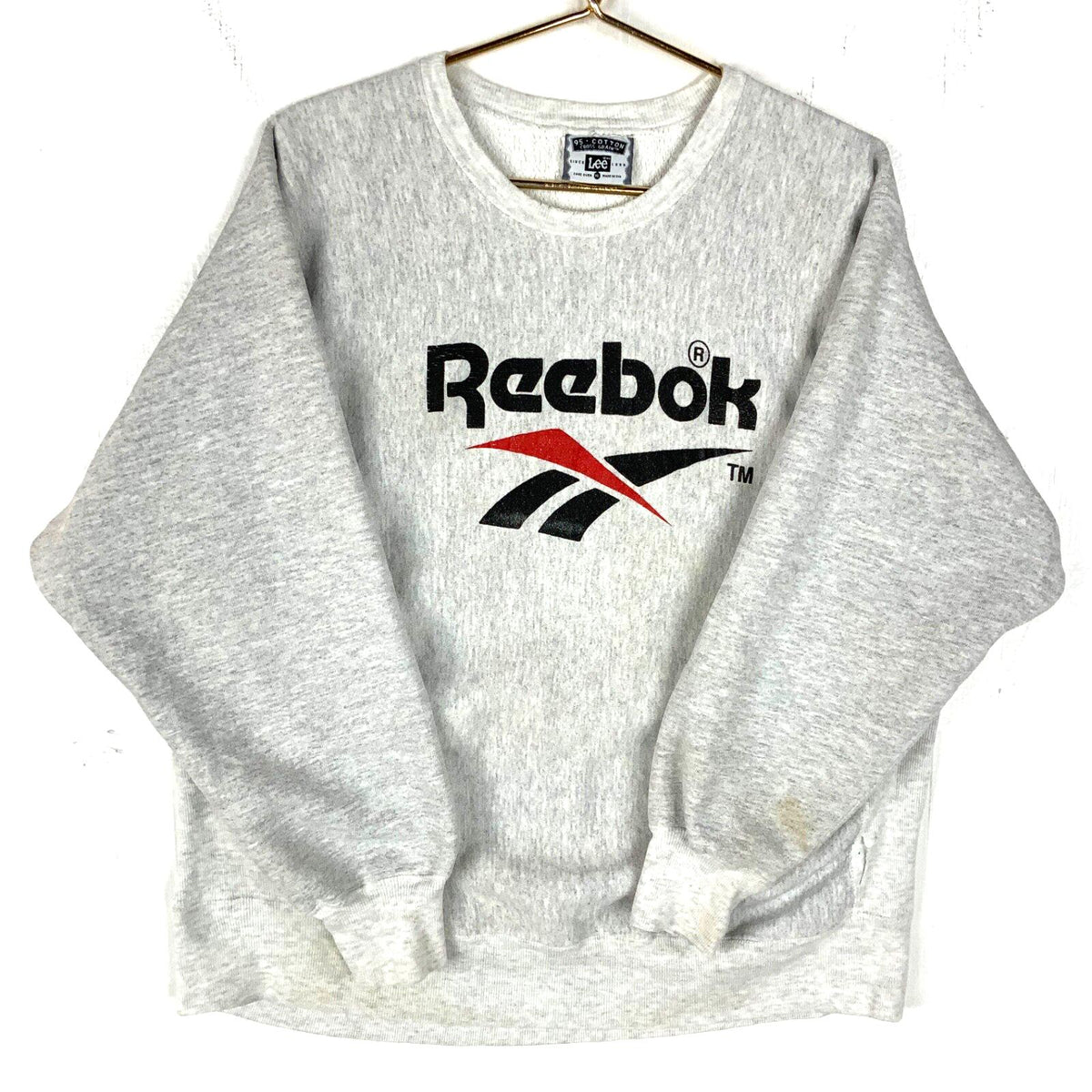 Vintage Reebok Lee Sweatshirt Crewneck XL Gray Made Usa Tennis Championship 90s Sweatshirt – Feel-Good Design · Top Pick For Any Outfit