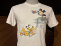 Vintage 90s Walt Disneys Mickey Mouse And Pluto False Pocket Tshirt S Graphic Tee – Aesthetic Look · Top Pick For Any Outfit