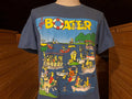 Vintage 90s The Boater Funny Boat Cartoon Fishing Lake Tshirt L Graphic Tee – Feel-Good Design · Top Pick For Any Outfit