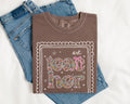 Colorful Art Teacher Tee Shirt for Back to School Cute Floral Matching Art Department TShirt with Bow Cute Nineties Aesthetic Doodles Graphic Tee – Fan Favorite · Must-Have Style