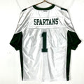 Vintage Michigan State Spartans Jersey Large Starter White Ncaa Jersey – Premium Graphic · Great Gift For Fans