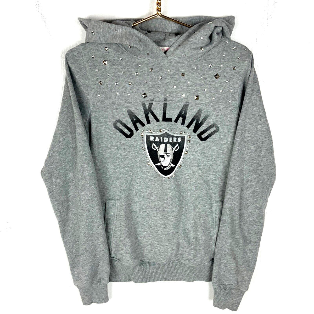 Oakland Raiders Victoria39s Secret Pink Women39s Sweatshirt Medium Gray Nfl Sweatshirt – Easygoing Wear · High-Quality Print