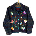 Vintage Julia Kim Women39s Blazer Jacket XL Black Embroidered 90s Graphic Tee – Cozy Vibes · Trending Graphic Apparel