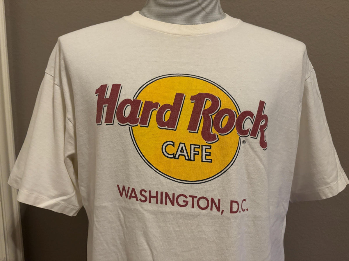 Vintage 9039s Hard Rock Cafe Washington DC Tshirt XL Graphic Tee – Soft Feel · High-Quality Print