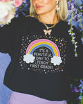 First Grade Teacher Sweatshirt First Grade Crew Cute Early Childhood Education Major Gift for New Teaching Job Matching 1st Grade Squad Sweatshirt – Feel-Good Design · Great Gift For Fans