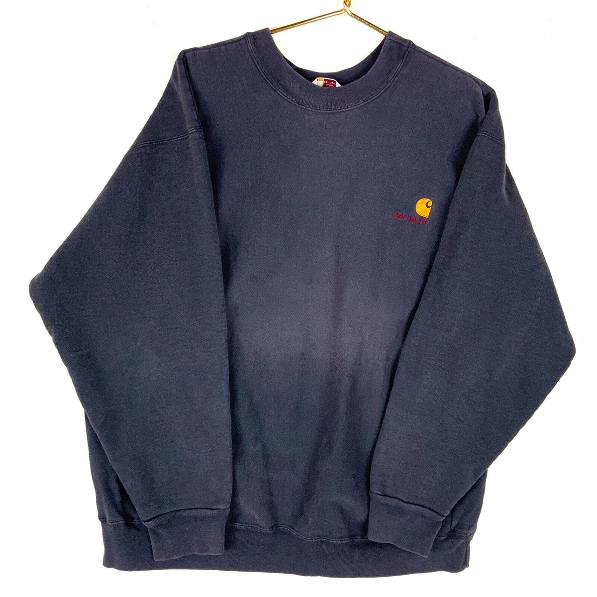 Carhartt Rugged Outdoor Wear Sweatshirt Crewneck Size XL Blue Work Wear Sweatshirt – Cozy Vibes · Top Pick For Any Outfit