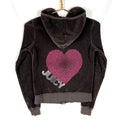 Y2k Juicy Couture Terry Cloth Women39s Sweatshirt Hoodie Medium Full Zip Hoodie – Premium Graphic · Must-Have Style