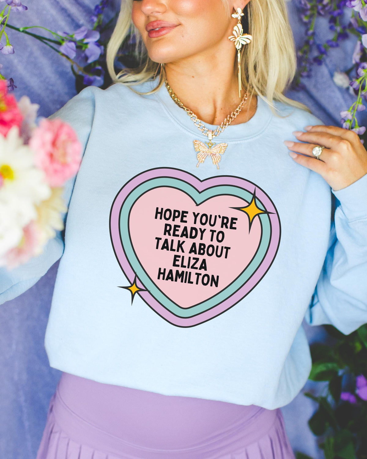 Eliza Hamilton American History Sweatshirt Women39s History Shirt 18th Century Early US History Social Studies Shirt Alexander Hamilton Sweatshirt – Bold Style · Great Gift For Fans