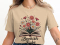 Bookish Babe T Shirt Floral Book T Shirt Book Lover Shirt Reading T Shirt Reader Gift Bookworm T Shirt Cute Book Shirt Graphic Tee – Soft Feel · Perfect For Daily Wear