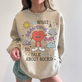 Geologist or Science Teacher Sweatshirt for Physical or Earth Science Major Cute 90s Aesthetic Hiking Lover Gift for Friend Who Loves Rocks Sweatshirt – Feel-Good Design · Trending Graphic Apparel