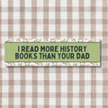Floral History Lover Bumper Sticker for Daughter Who Loves History Women39s History Bumper Sticker Small Birthday Present History Major Graphic Tee – Bold Style · High-Quality Print