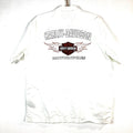 Harley Davidson Short Sleeve Shirt Size Large White Button Up Graphic Tee – Cozy Vibes · Perfect For Daily Wear