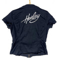 Harley Davidson Short Sleeve Shirt Large Black Full Zip Bedazzled Graphic Tee – Bold Style · Perfect For Daily Wear