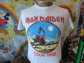 Iron Maiden 1982 Texas concert tour RE ISSUE T Shirt Size M Graphic Tee – Feel-Good Design · Perfect For Daily Wear