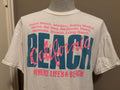 Vintage 90s California Beaches Venice Malibu Santa Monica Tshirt XL Graphic Tee – Aesthetic Look · Top Pick For Any Outfit