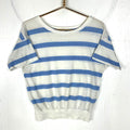 Vintage 1970s Wrangler Womens TShirt Medium White Striped Single Stitch 80s Graphic Tee – Bold Style · Perfect For Daily Wear