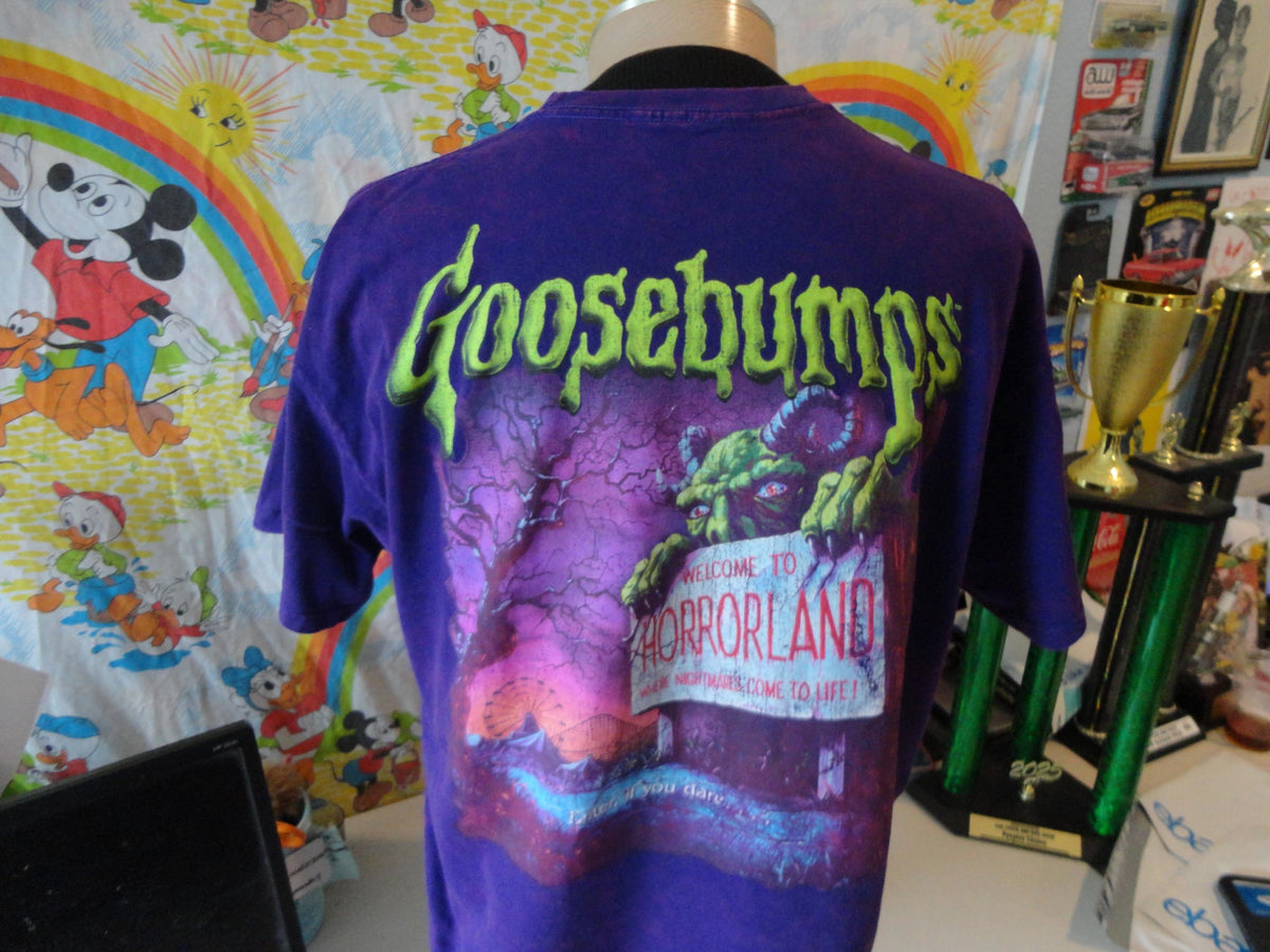 Goosebumps Horrorland Purple Ty Dye T Shirt 2XL Graphic Tee – Premium Graphic · Top Pick For Any Outfit