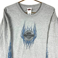 Vintage Harley Davidson TShirt XL Gray Long Sleeve Space Coast Florida Usa Y2K Graphic Tee – Aesthetic Look · Trending Graphic Apparel