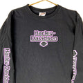 Vintage Harley Davidson TShirt Women39s Large Black Long Sleeve 2003 Canada Y2K Graphic Tee – Premium Graphic · Must-Have Style