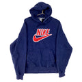 Vintage Nike Spell Out Sweatshirt Hoodie Size Medium Blue Swoosh Hoodie – Bold Style · High-Quality Print