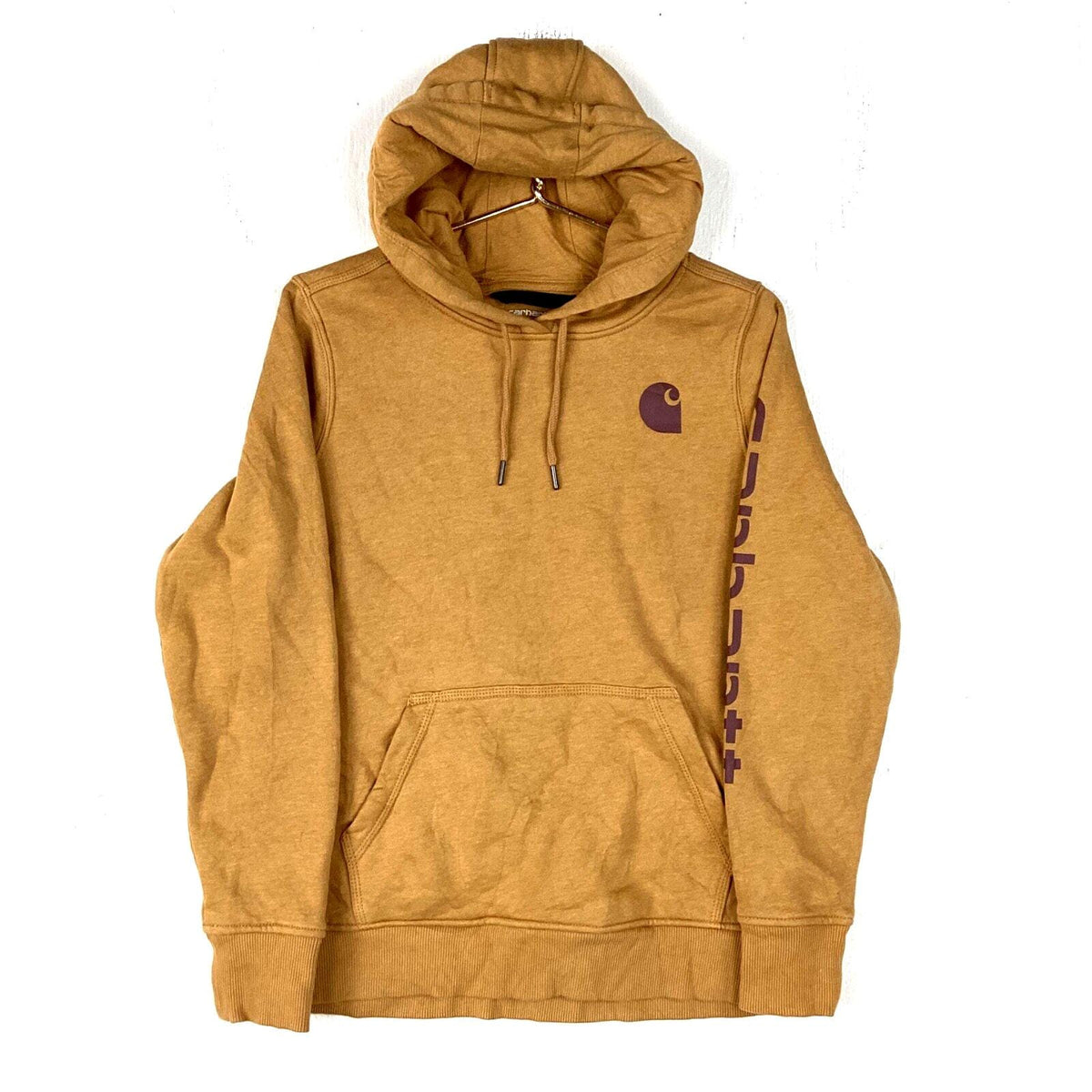 Carhartt Sweatshirt Hoodie Size Medium Brown Relaxed Fit Workwear Hoodie – Fan Favorite · Top Pick For Any Outfit