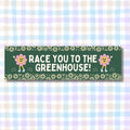 Cute Gardening Bumper Sticker for Mom or Daughter Who Loves Gardening Funny Saying Garden Lover Sticker for Driver Flower Farmer Sticker Graphic Tee – Aesthetic Look · Trending Graphic Apparel