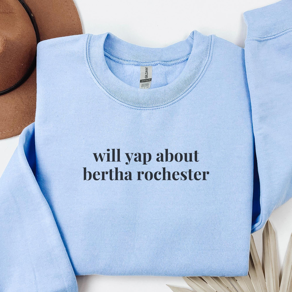 Bertha Rochester Jane Eyre Sweatshirt for Classic Book Lover Gothic Romance 19th Century English Literature Bookworm Lit Professor Shirt Sweatshirt – Premium Graphic · Top Pick For Any Outfit