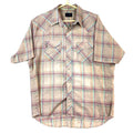Vintage Wrangler 198039s Pearl Snap Shirt Size Large Brown Plaid Made In Usa Graphic Tee – Premium Graphic · High-Quality Print