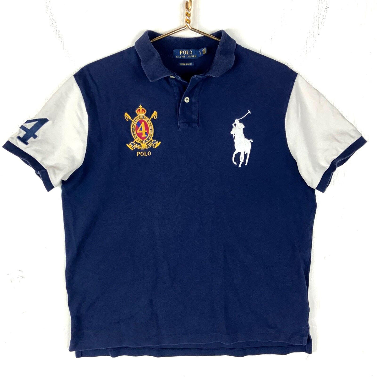 Polo Ralph Lauren Short Sleeve Rugby Shirt Large Blue Striped Custom Slim Fit Graphic Tee – Fan Favorite · Must-Have Style