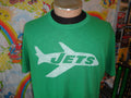 New York Jets Green Retro T Shirt Size XL Graphic Tee – Fan Favorite · Perfect For Daily Wear