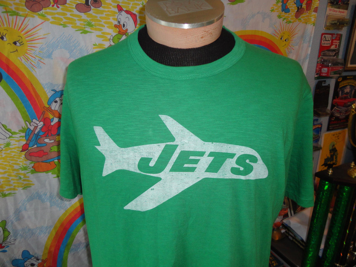 New York Jets Green Retro T Shirt Size XL Graphic Tee – Fan Favorite · Perfect For Daily Wear