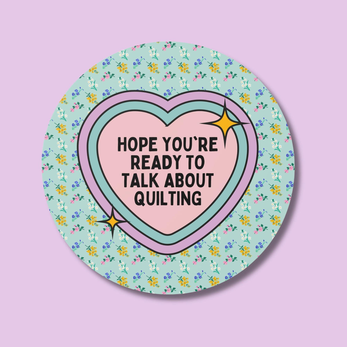 Cute Quilting Sticker Grandma Who Loves Making Quilts Small Mother39s Day Present for Quilter Gift for Quiltmaker Quilt Lover Sewing Gift Graphic Tee – Easygoing Wear · Perfect For Daily Wear
