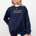 School Librarian Sweatshirt for Reading Teacher Funny Saying Book Lover Shirt Librarian Gift Teacher Appreciation Present for Bookworm Sweatshirt – Warm & Stylish · High-Quality Print