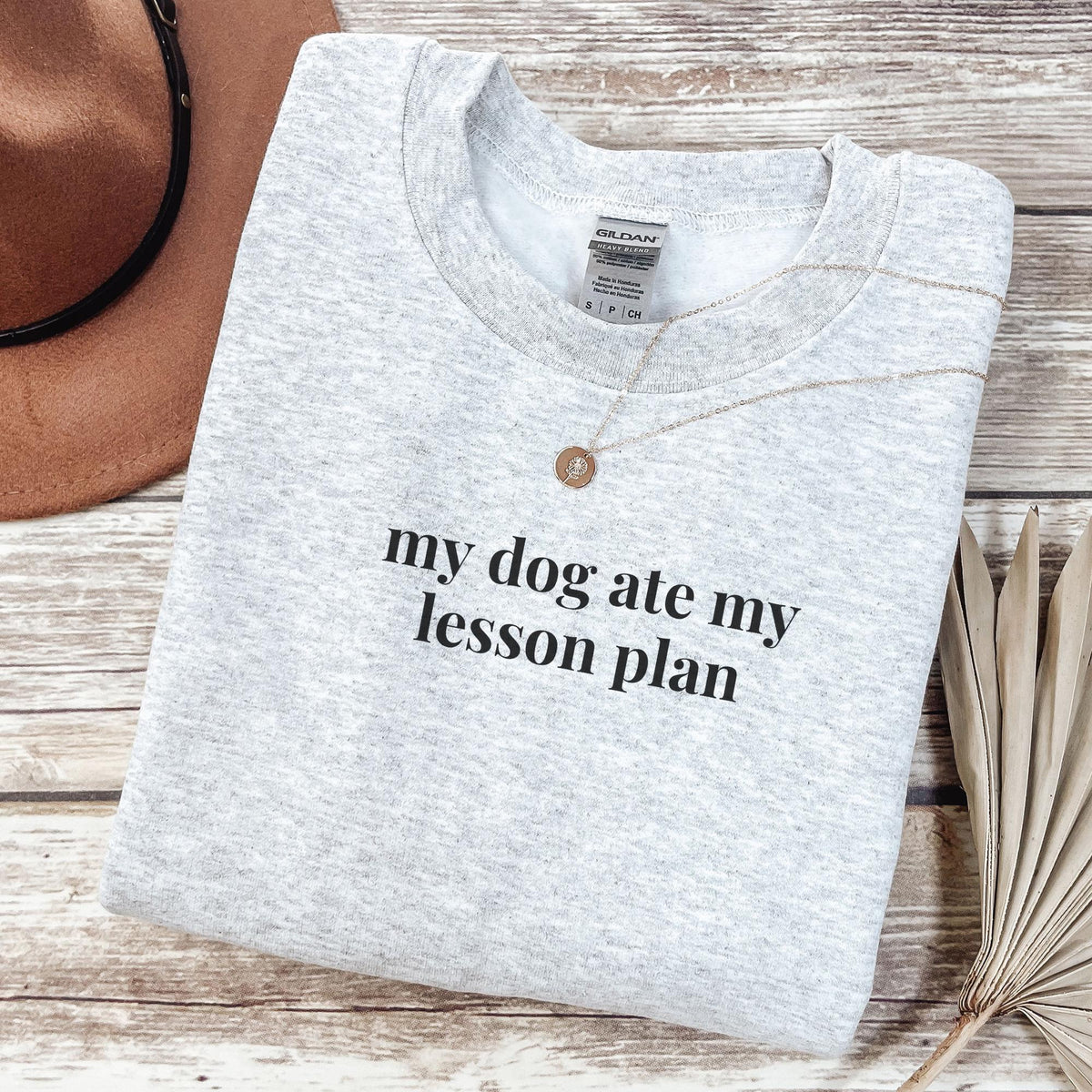 Funny Teacher Sweatshirt Dog Lover or Animal Lover High School Teacher Who Loves Dogs Middle School Teacher Junior High School Teacher Sweatshirt – Fan Favorite · Trending Graphic Apparel