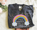 Kindergarten Teacher Tee Shirt for Kindergarten Crew Cute Early Childhood Education Major Gift for New Teaching Job Kindergarten Squad Graphic Tee – Soft Feel · Great Gift For Fans