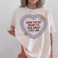 Civil Lawyer or Law School Student Tee Shirt Funny Saying Silly Cute Birthday Gift for Family Law Professor Contract Law Property Law Graphic Tee – Aesthetic Look · Great Gift For Fans