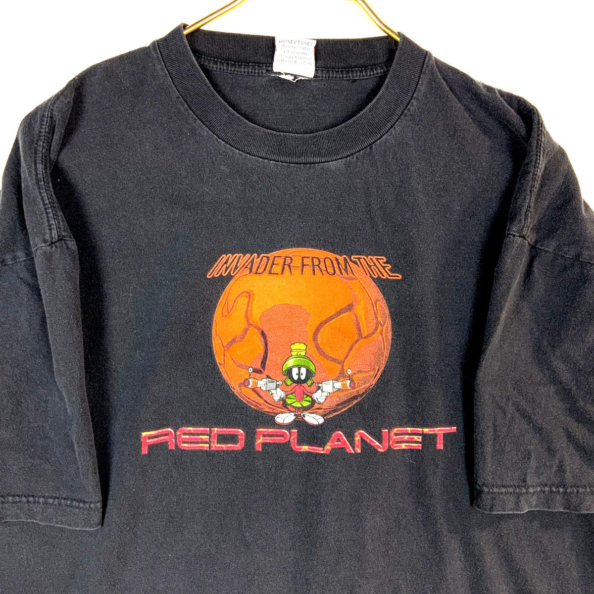 Vintage Marvin The Martian Looney Tunes TShirt XL Invader From The Red Planet Graphic Tee – Cozy Vibes · High-Quality Print