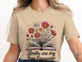 Books Are My Love Language Shirt Floral Book T Shirt Book Lover Shirt Reader Tee Bookish Gift Bookworm Shirt Daisy Flower Shirt Graphic Tee – Bold Style · Great Gift For Fans