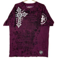 Y2K Raw State TShirt XL All Over Print Grunge Winged Crosses Saints Prayer Graphic Tee – Easygoing Wear · Must-Have Style