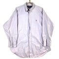 Vintage Polo Ralph Lauren Yarmouth Shirt Size Large Purple Long Sleeve Button Up Graphic Tee – Aesthetic Look · Must-Have Style
