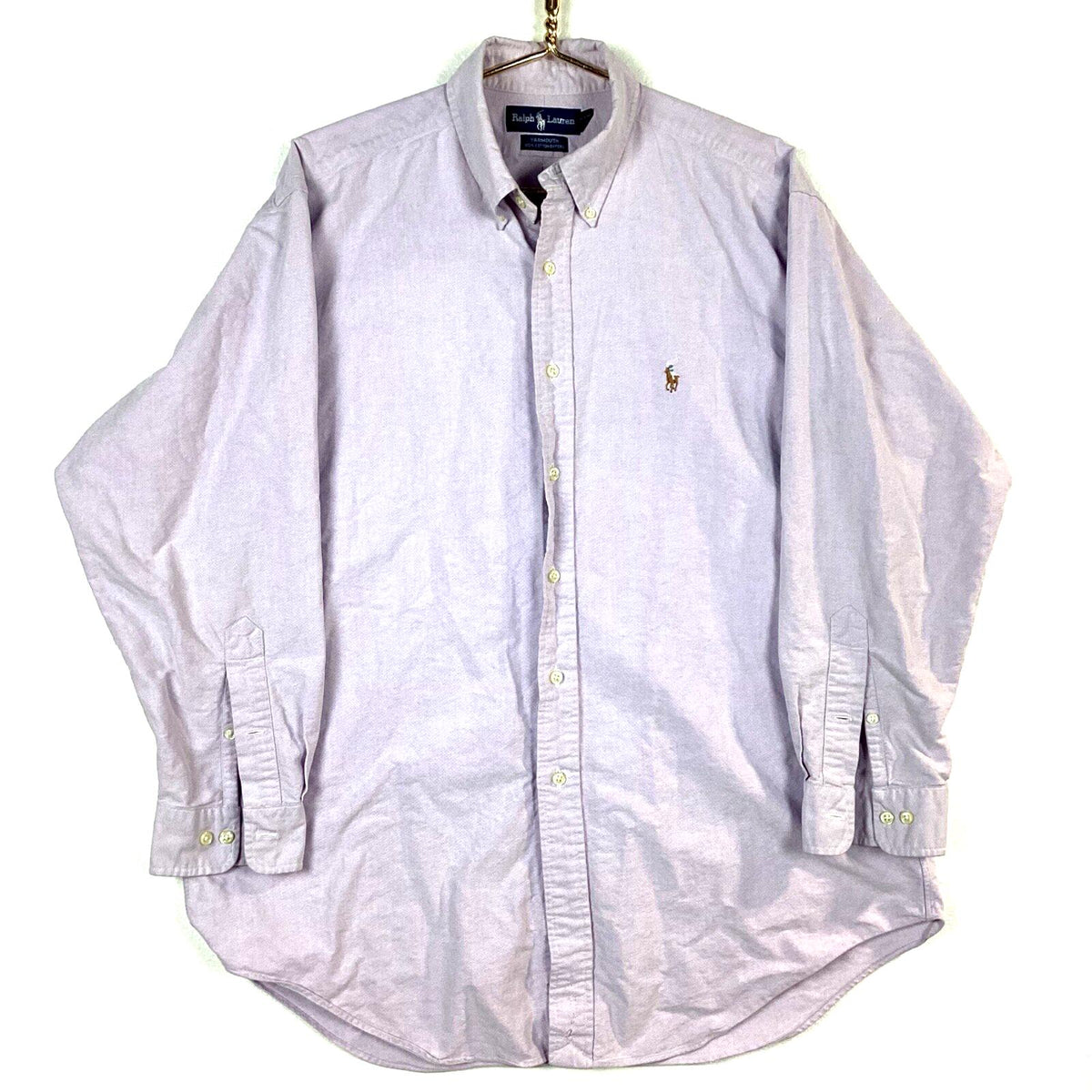 Vintage Polo Ralph Lauren Yarmouth Shirt Size Large Purple Long Sleeve Button Up Graphic Tee – Aesthetic Look · Must-Have Style