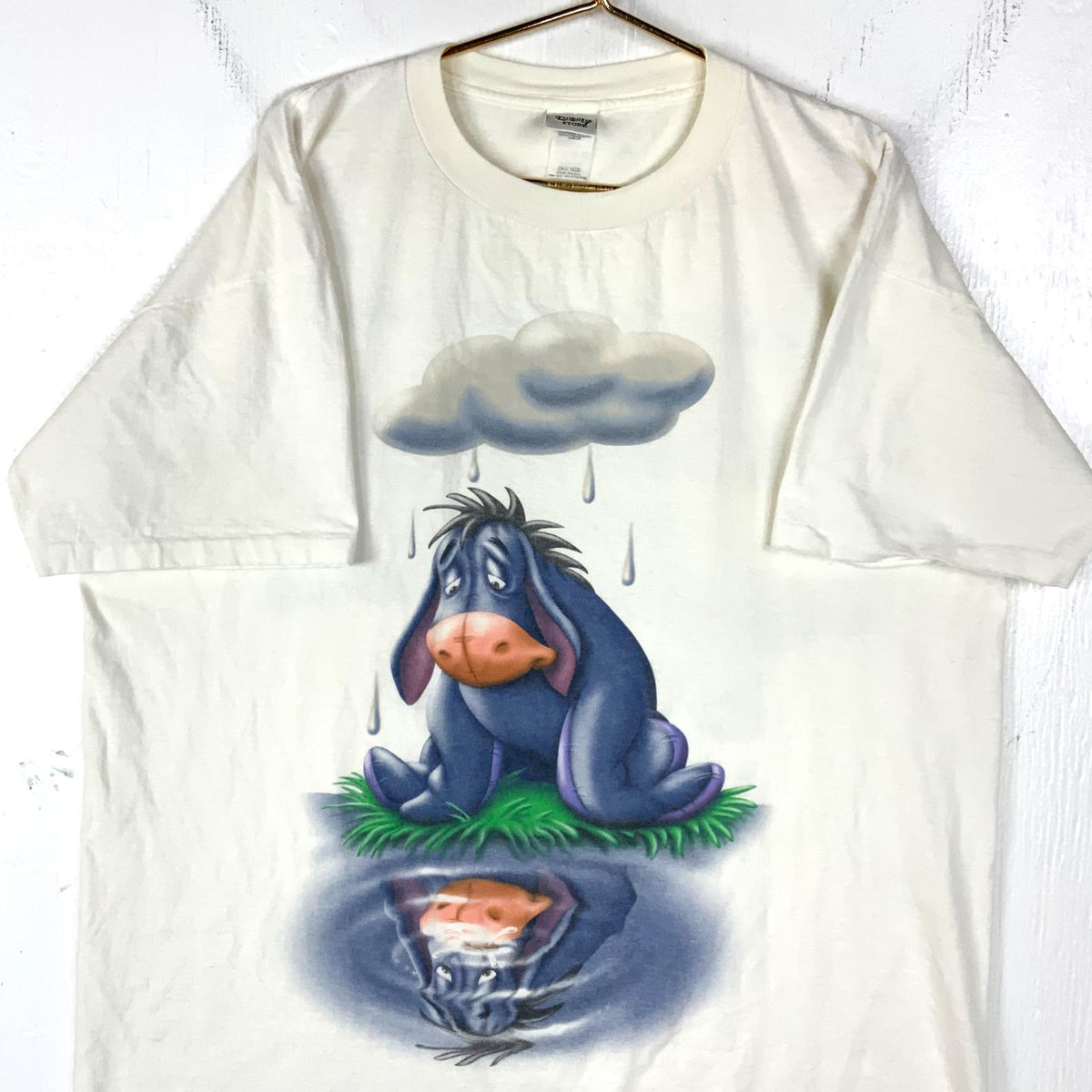Vintage Eeyore Disney TShirt 2XL Cartoon Gloomy With A Chance Of Smiles 90s Graphic Tee – Warm & Stylish · Trending Graphic Apparel