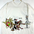 Vintage Looney Tunes TShirt XL Tug Of War Cartoon 1995 Bugs Bunny Taz Tweety Graphic Tee – Cozy Vibes · Trending Graphic Apparel
