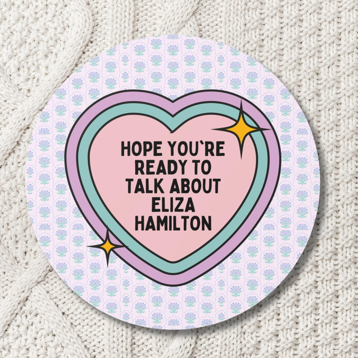 Eliza Hamilton American History Sticker Women39s History Sticker 18th Century Early US History Social Studies Gift Alexander Hamilton Graphic Tee – Easygoing Wear · Trending Graphic Apparel
