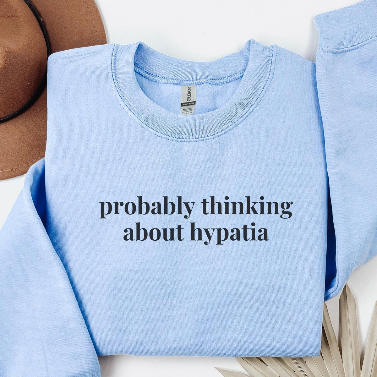 Hypatia of Alexandria Sweatshirt Cute History Crewneck Historian Who Loves Classic and Egyptian History Minimalist Women39s History Shirt Sweatshirt – Bold Style · Great Gift For Fans