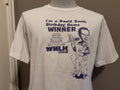 Vintage 90s WNLK 1350 AM Radio Station David Smith Game Winner Tshirt L Graphic Tee – Fan Favorite · Top Pick For Any Outfit